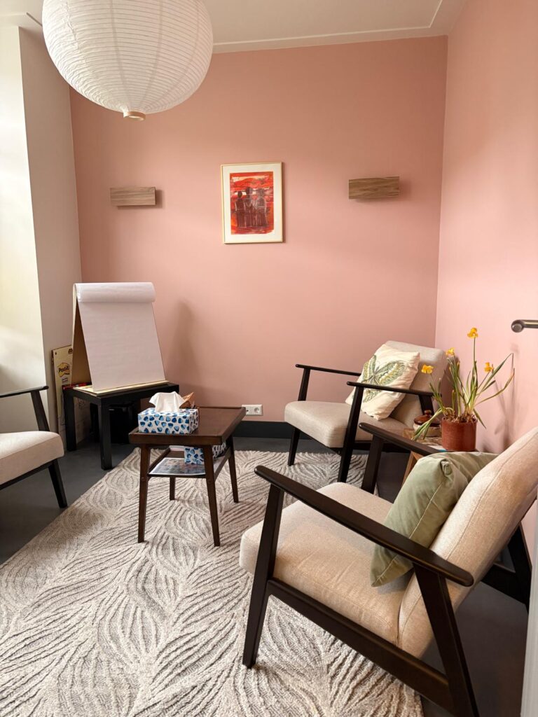 Praktijk van binnen Mijn spreekkamer